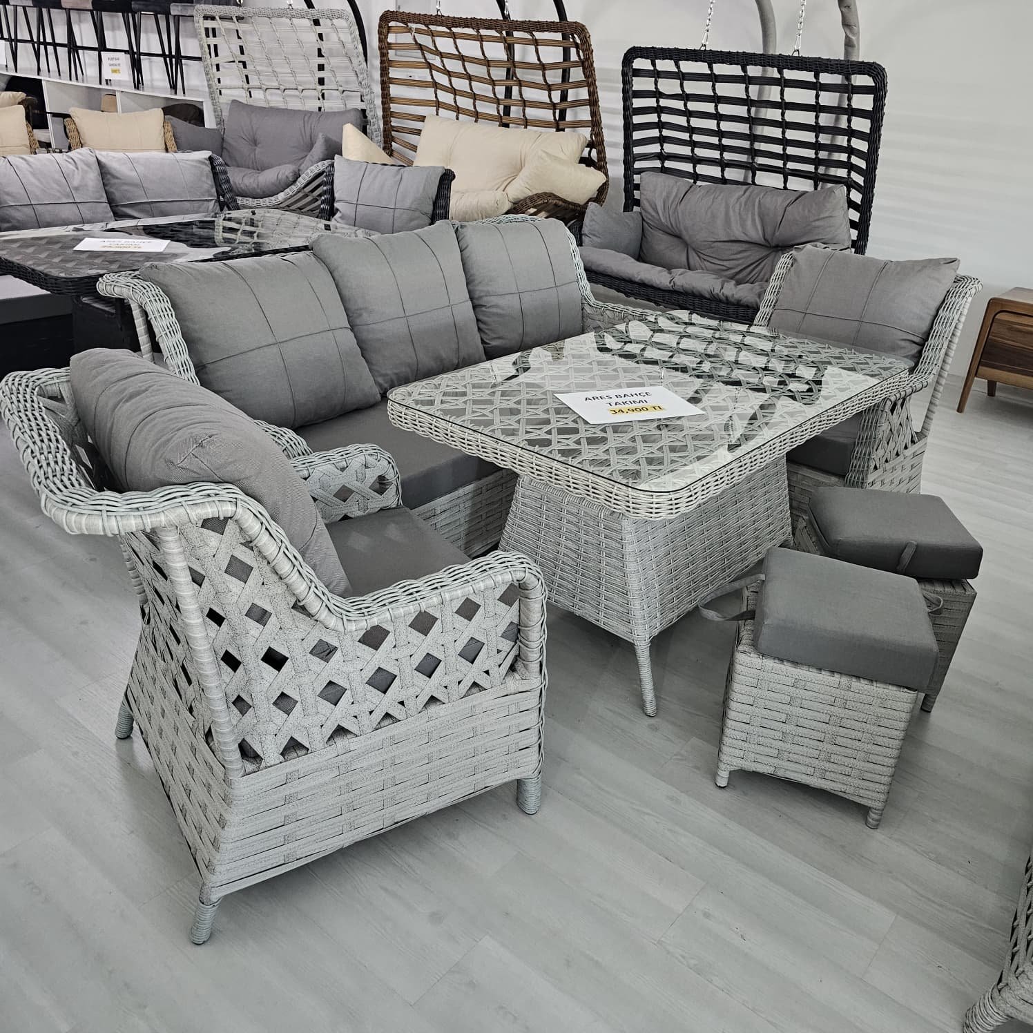 Rattan bahçe seti